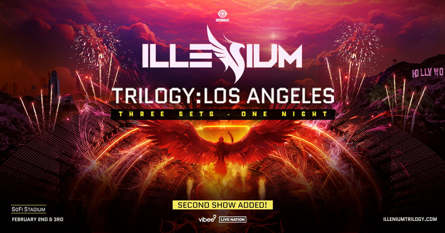 ILLENIUM - Exclusive merch available at TRILOGY! Limit of